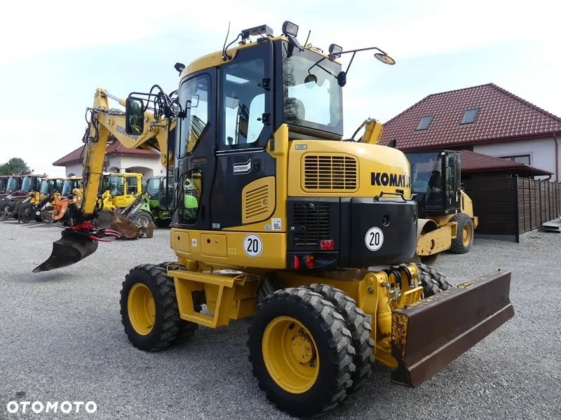 Komatsu PW98MR-8 ROTOTILT ZE SZCZYPCAMI / Z Niemiec // - 8