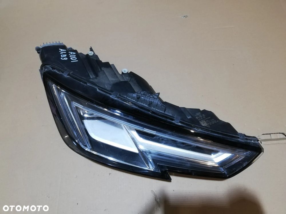 AUDI A4 B9 LAMPA LEWY PRZÓD PRZEDNIA FULL LED ANGLIK UK 8W0941033A 8W0941034AA - 8