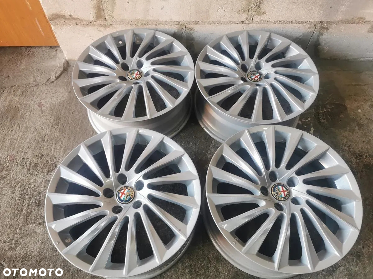 ALU FELGI ALFA ROMEO GIULIETTA R18 5X110 ET41 7,5J JAK NOWE! - 4