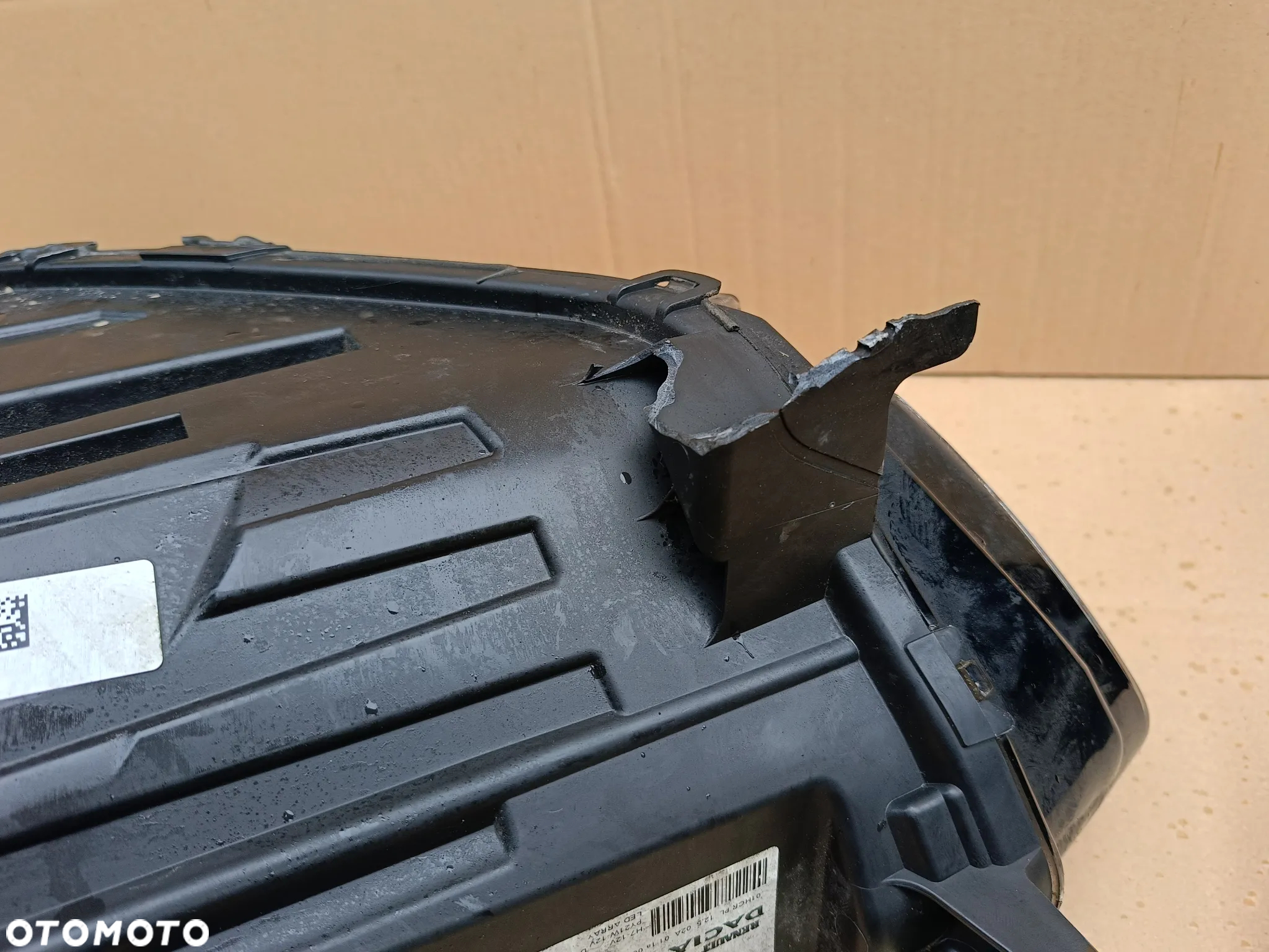 Full Led przedni prawy Dacia Sandeo III 3 lift Logan Jogger półled lampa 260106343 R reflektor - 6