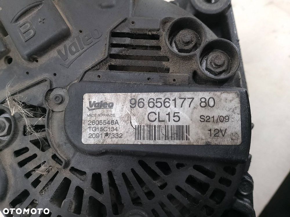 ALTERNATOR PEUGEOT 308 I 9665617780 TG15C134   1.6 HDI - 6