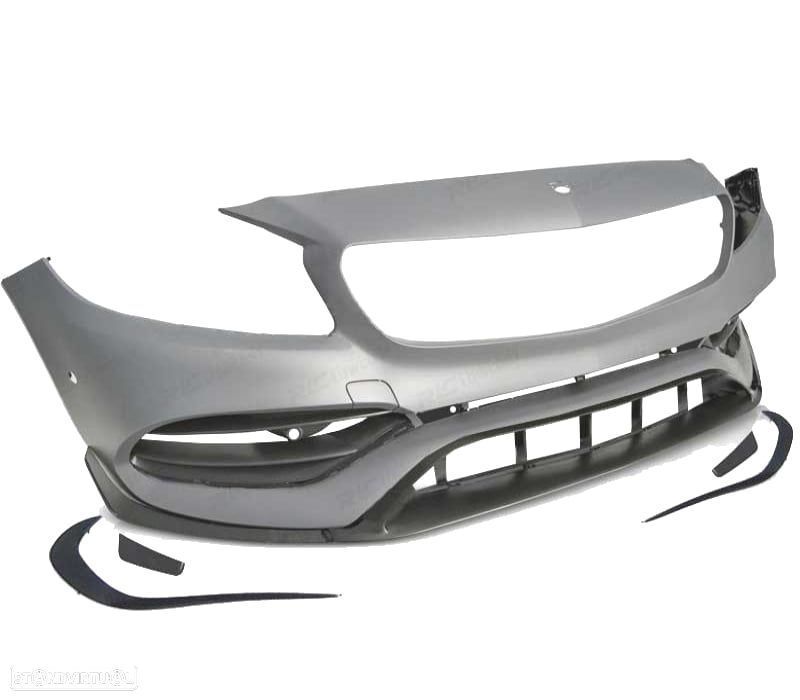 PARA-CHOQUES FRONTAL MERCEDES CLASE A W176 15-18 LOOK AMG A45 PDC - 5