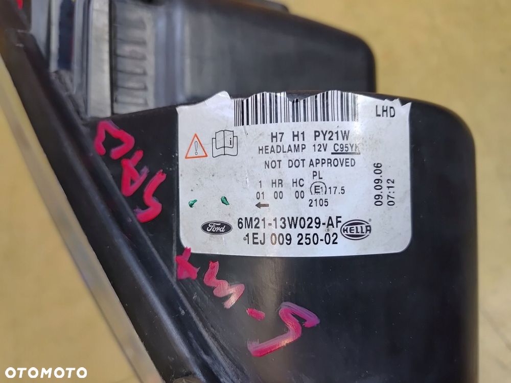 GALAXY MK3 S-MAX MK1 LAMPA PRAWY PRZÓD 6M2113W029AF - 10