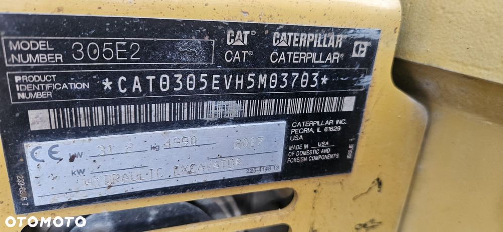 Caterpillar CAT 305E2 / 3 ŁYŻKI W ZESTAWIE / ŚWIEŻO SPROWADZONA - 11
