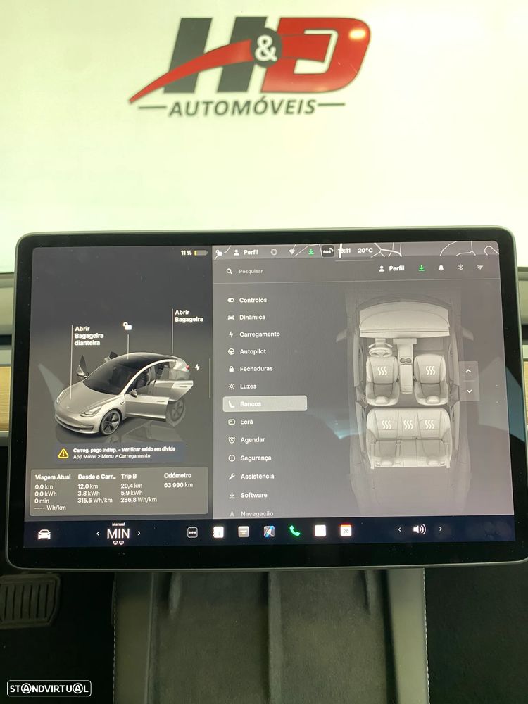 Tesla Model 3 Long Range Tração Traseira - 22