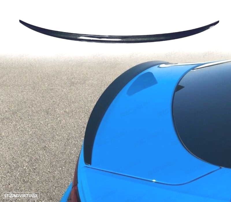AILERON SPOILER TRASEIRO AUDI A5 SPORTBACK 16-21 PRETO BRILHANTE - 1