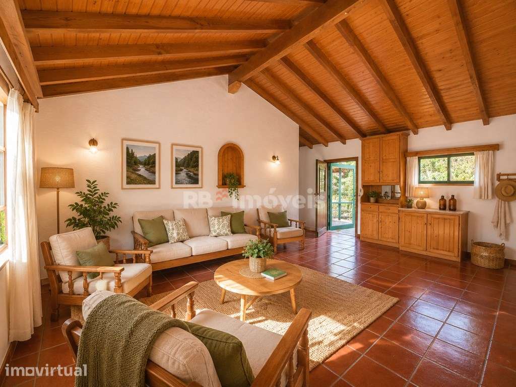 Quinta c/ Moradia Térrea e 17.000m2 de Terreno - em Alverangel, Tomar - Grande imagem: 3/53
