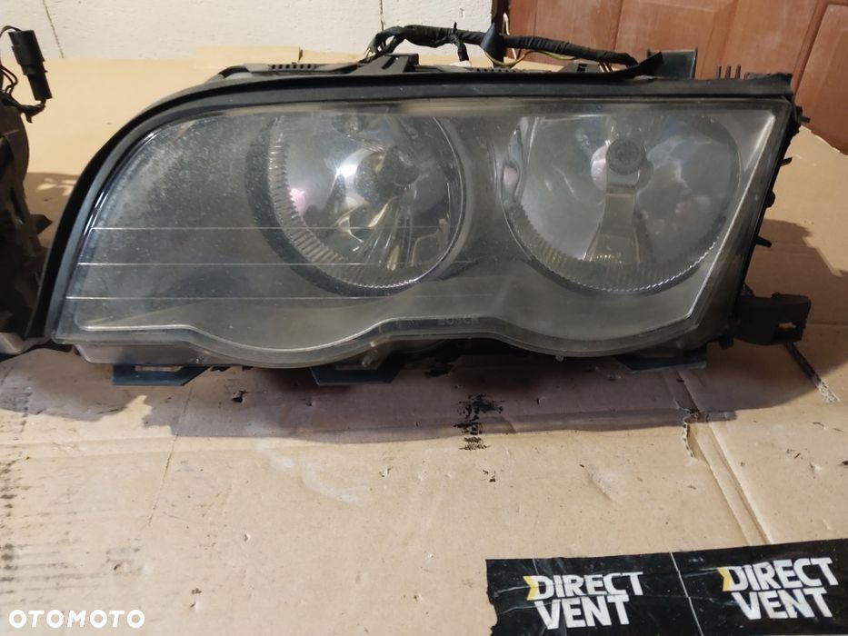 Jasny środek KOMPLET bmw e 46 sedan touring przednia lampa prawa lewa - 8