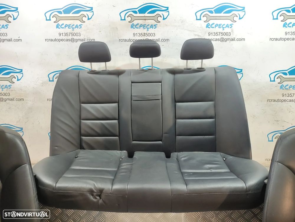 Conjunto Bancos Pele Mercedes Benz Class C W204 Sport AMG Carro Eléctricos Aquecidos - 6