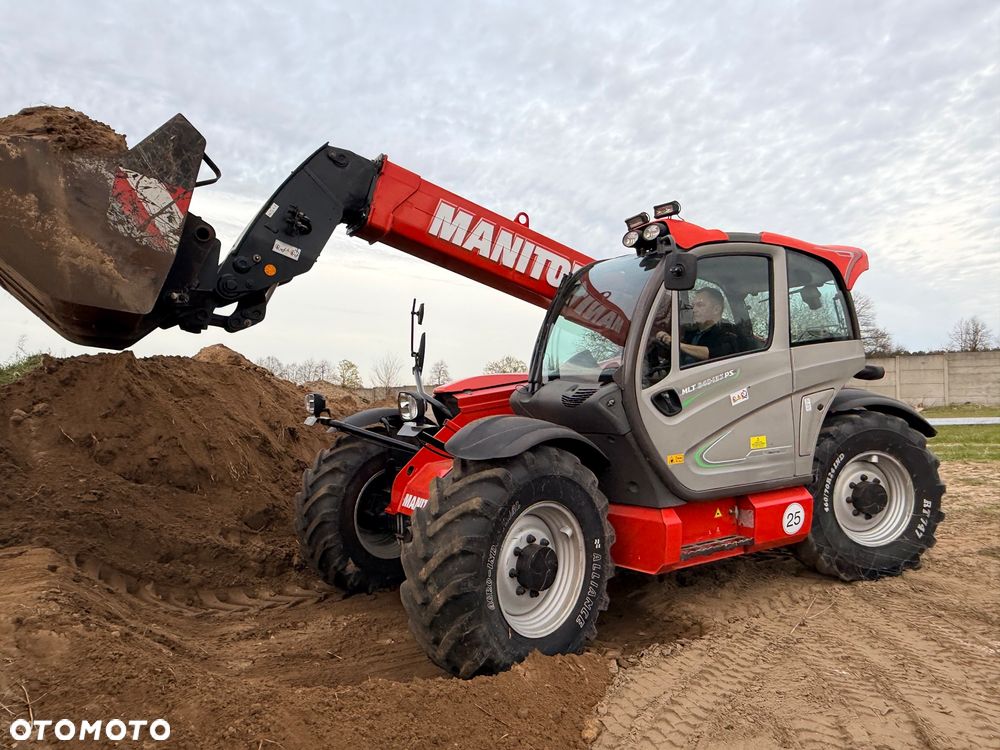 Manitou Manitou Ładowarka teleskopowa Manitou Mlt 840 137 PS łyżka widły Merlo 42.7 TF 737 130 Jcb 541-70 Bobcat TL 38.70 rolnicza budowlana KLIMA 841-145 PS+ zaczep hydr 625 630 635 733 737 741 742 841 850 961 - 25