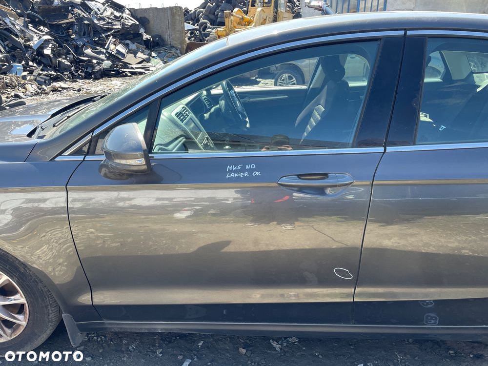 DRZWI LEWY PRZÓD FORD MONDEO MK5 KOLOR ND MAGNETIC GREY - 1