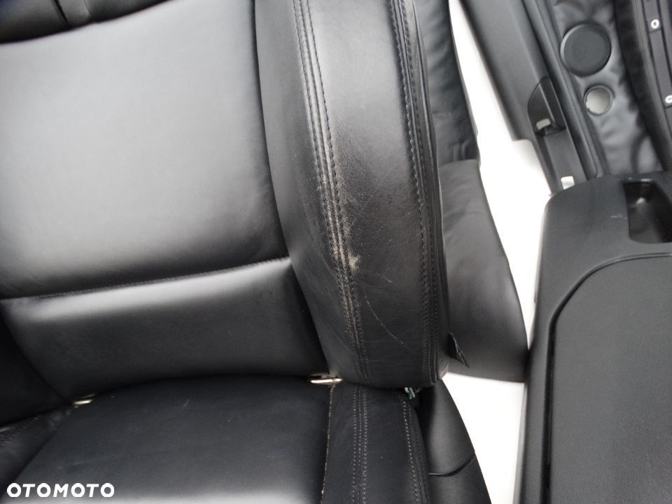 FOTEL LEWY PRAWY KANAPA BOCZEK WNĘTRZE BMW E92 M3 SKÓRA F-VAT - 8