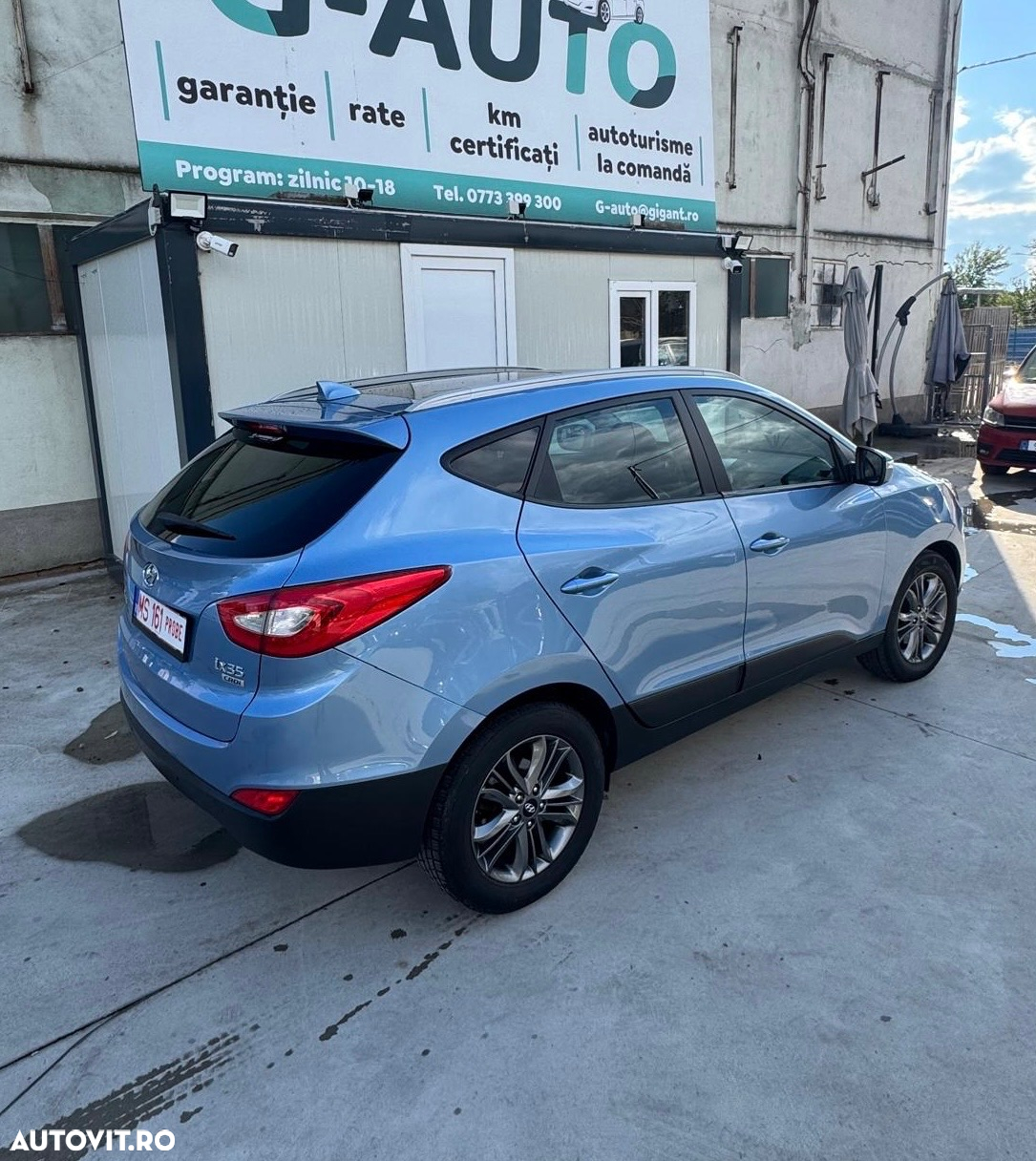 Hyundai ix35 1.7 CRDI 2WD blue Finale Silver - 5