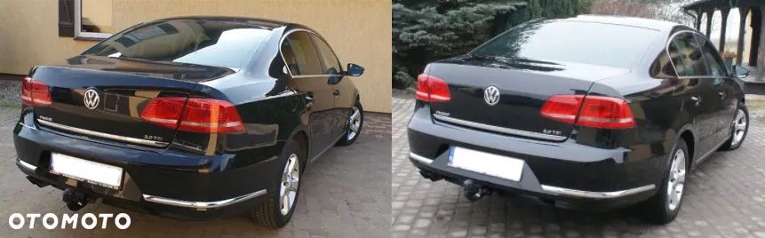WYPINANY AUTOMAT HAK HOLOWNICZY+STAŁY PLUS VW PASSAT B7 SEDAN+KOMBI 10-15 +VOLKSWAGEN CC COUPE 11-16 - 11