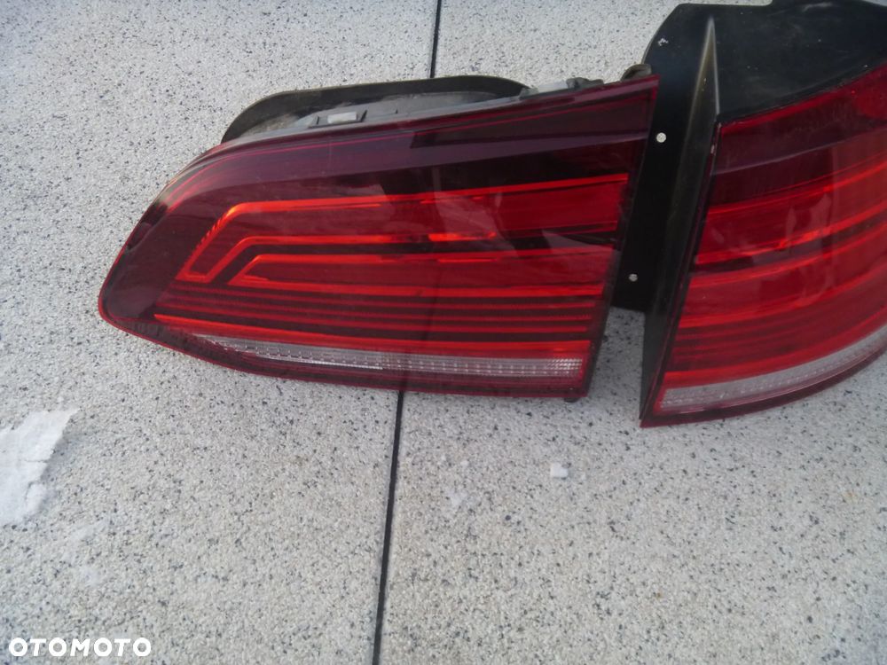 VW GOLF VII 7 KOMBI 2013-ZDERZAK TYLNY ŁADNY ORYGINAŁ PDC  5G9807421 - 8