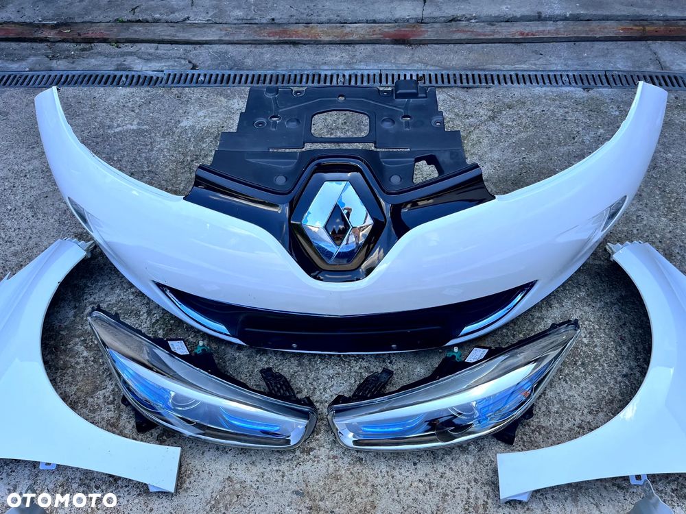 RENAULT ZOE I 2012-2019 PRZED LIFTEM PRZÓD KOMPLETNY MASKA ZDERZAK LAMPA BŁOTNIK CHŁODNICE PAS PRZEDNI - 9