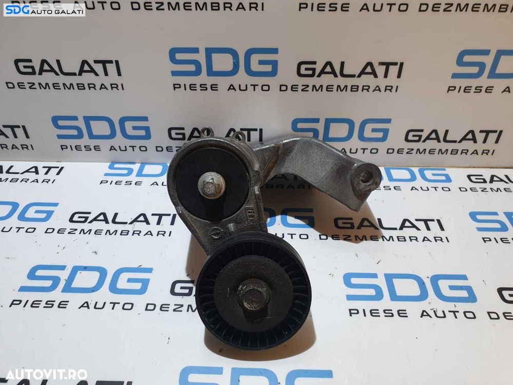 Suport Alternator Accesorii Motor cu Rola Intizatoare Curea Opel Vectra C 1.8 2002 - 2008 Cod 90571112 [B0008] - 2
