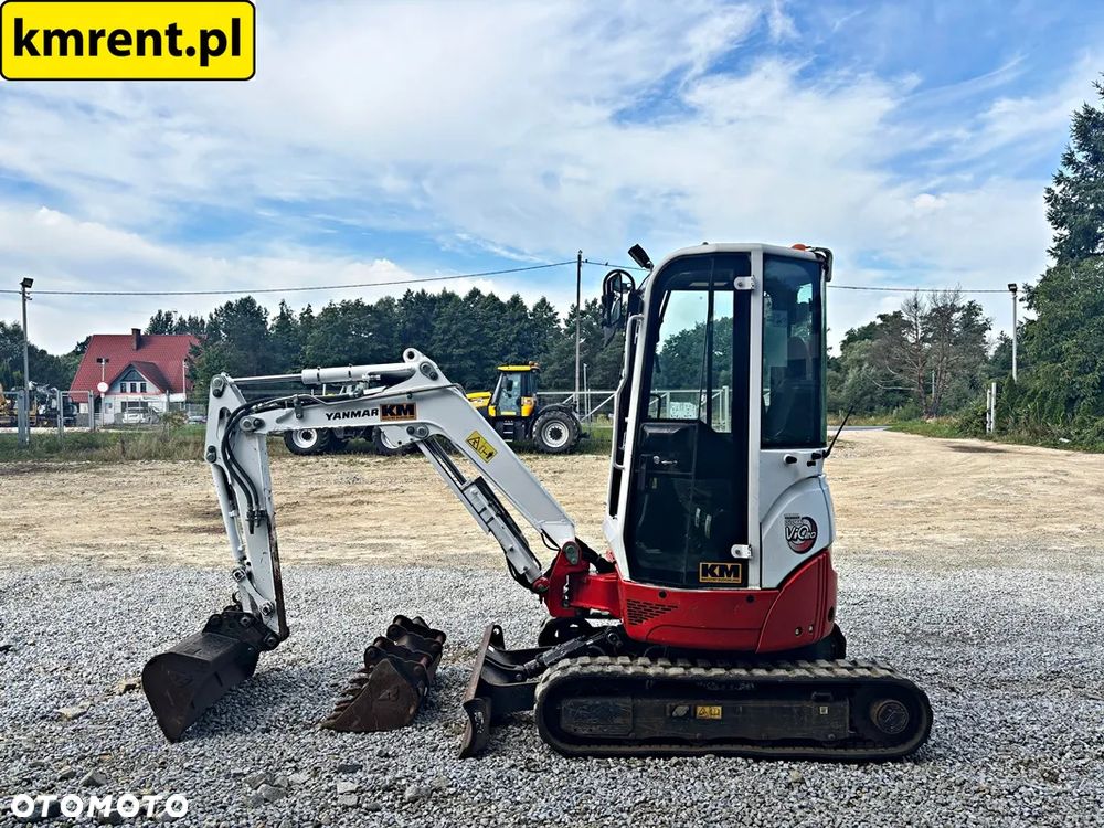 Yanmar VIO 20-4 MINI-KOPARKA 2016R | Wacker Neuson 2503, ET24, 2503, Bobcat E25, Schaeff TC25, Volvo ECR25D, Kubota KX027-4, Komatsu PC22MR-3 - 15