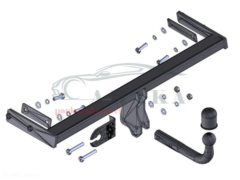 Hak Holowniczy Odkręcany Do Volvo S60 Sedan 2010-2018 - 3