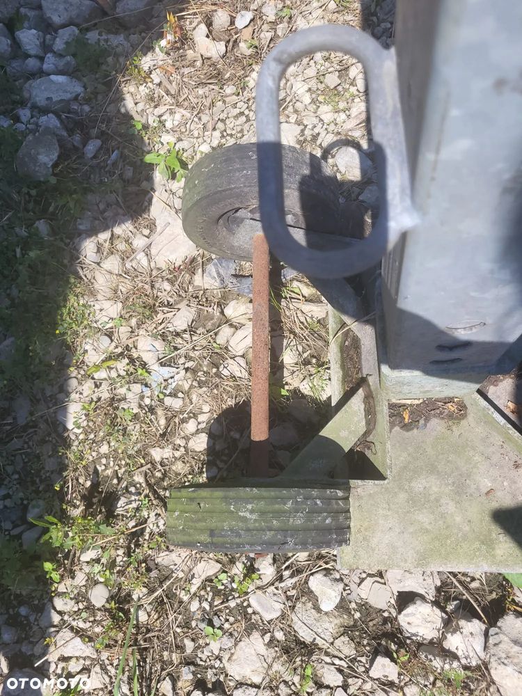 Podpora kpl. 4szt. podpory na kołach piaskarki schmidt - 6
