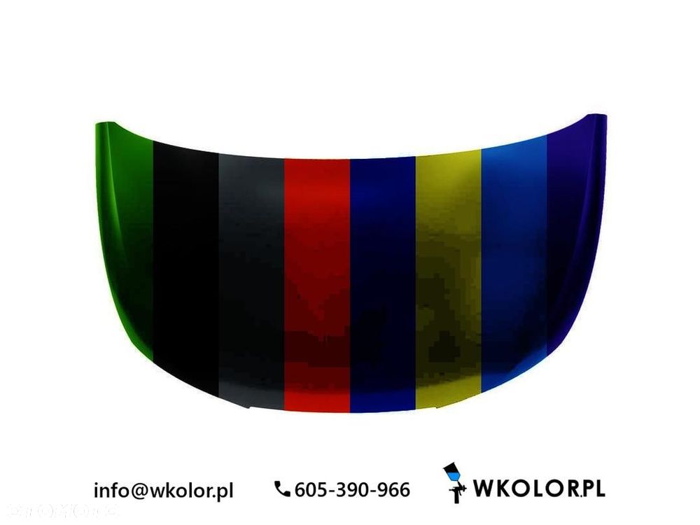 NOWA POKRYWA SILNIKA SEAT IBIZA IV 2010-2015 LAKIEROWANA W KOLOR - 1