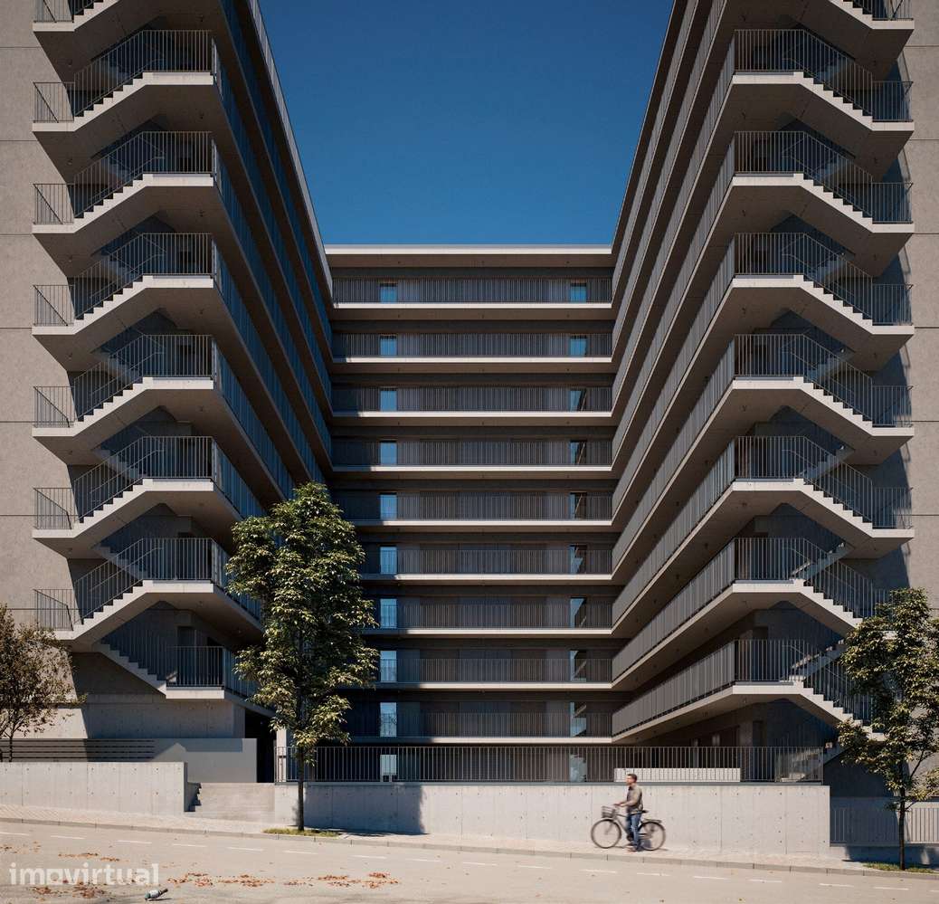 Apartamento T1 com varanda com 11 m2 e 1 lugar de garagem, Monte da Vi - Grande imagem: 2/11