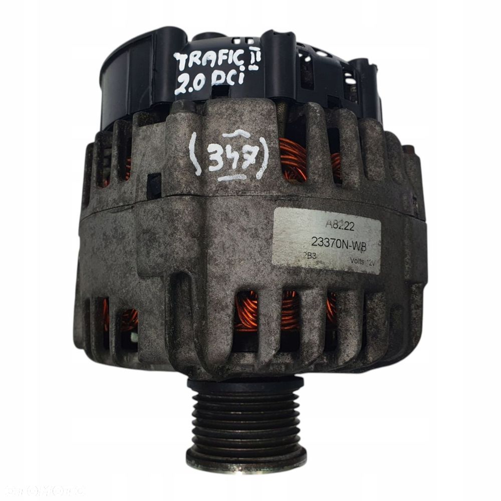 ALTERNATOR Renault Trafic II Vivaro 2.0 dCi 150A 23370N-WB 12V OEM - 2