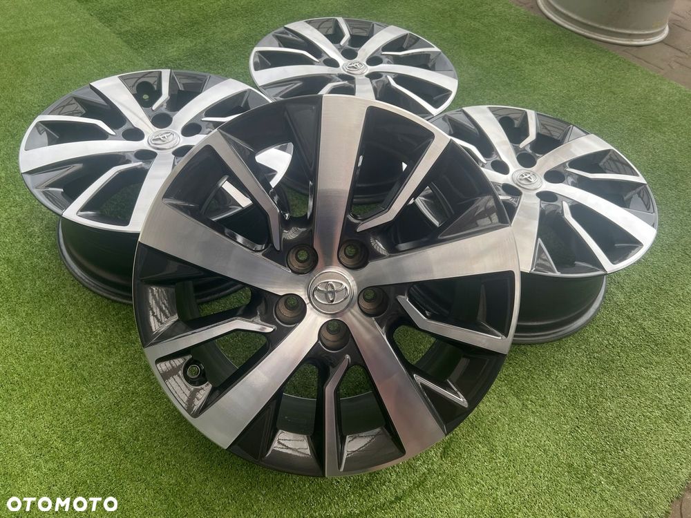 KOMPLET FELG FELGI ALU TOYOTA PROACE EXPERT TRAVELLER 17 5X108 ORYGINALNE - 2