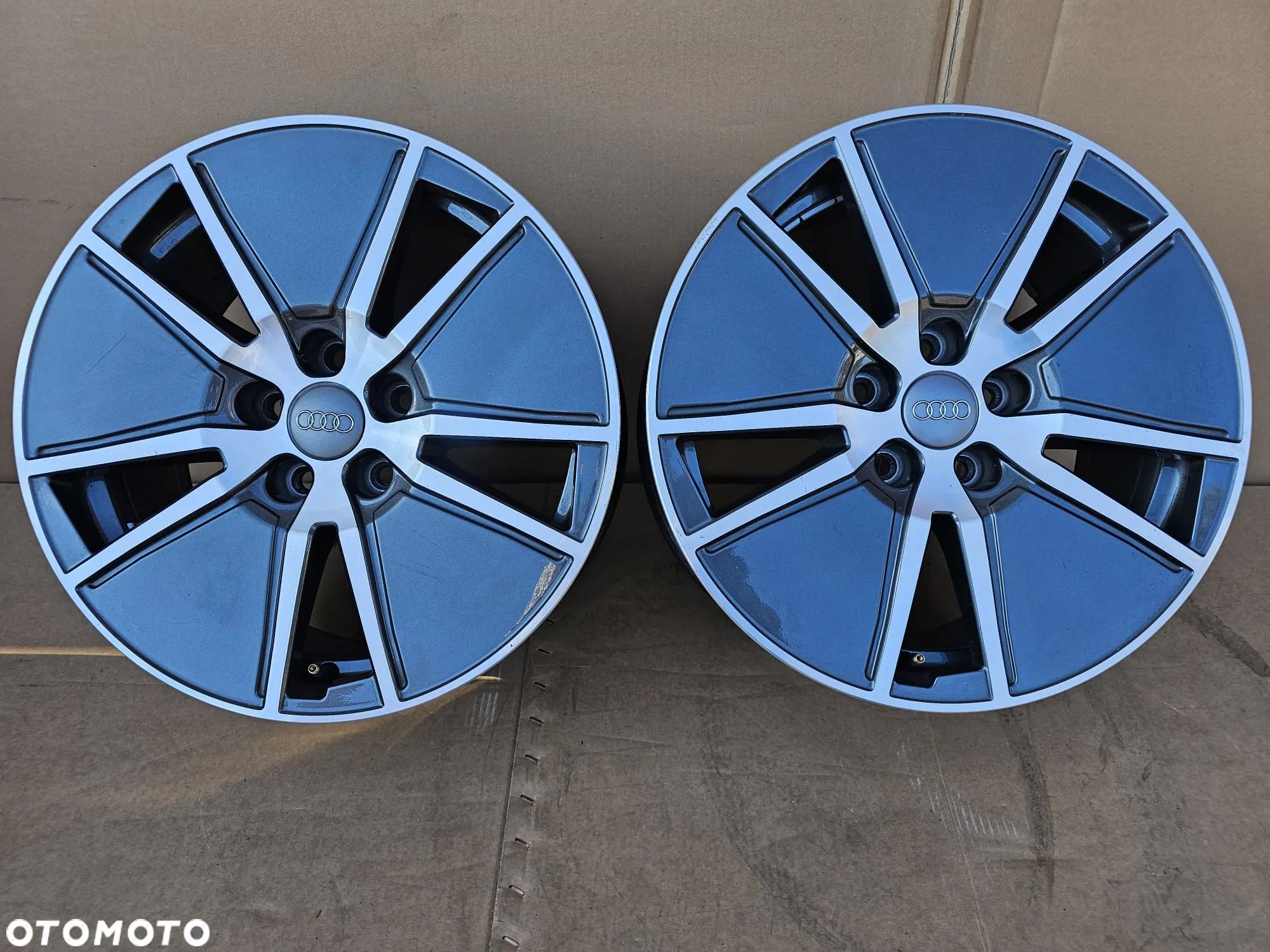 (F127) Audi OE S-Line A4 B9 A6 S6 C8 / 8W0601025G /  7,5Jx17 ET38 5x112 - 1