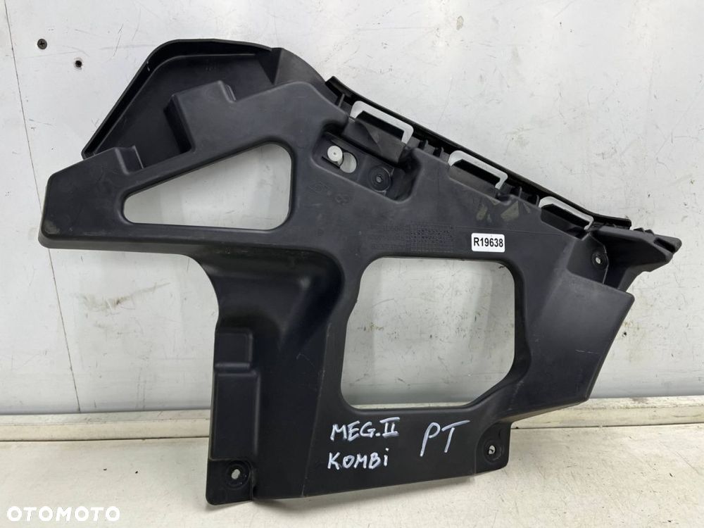 Ślizg Renault Megane 2 II kombi 02-09r. PRAWE tylne mocowanie zderzaka wspornik prawy tył 8200146045 - 1