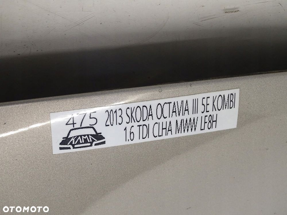 MASKA POKRYWA PRZÓD PRZEDNIA SILNIKA SKODA OCTAVIA III 5E LF8H - 11