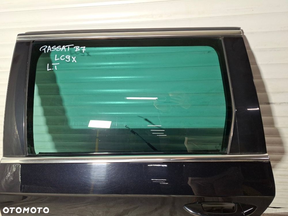 VW PASSAT B7 3AA kombi drzwi lewe przód tył przednie tylnie czarny LC9X - 19