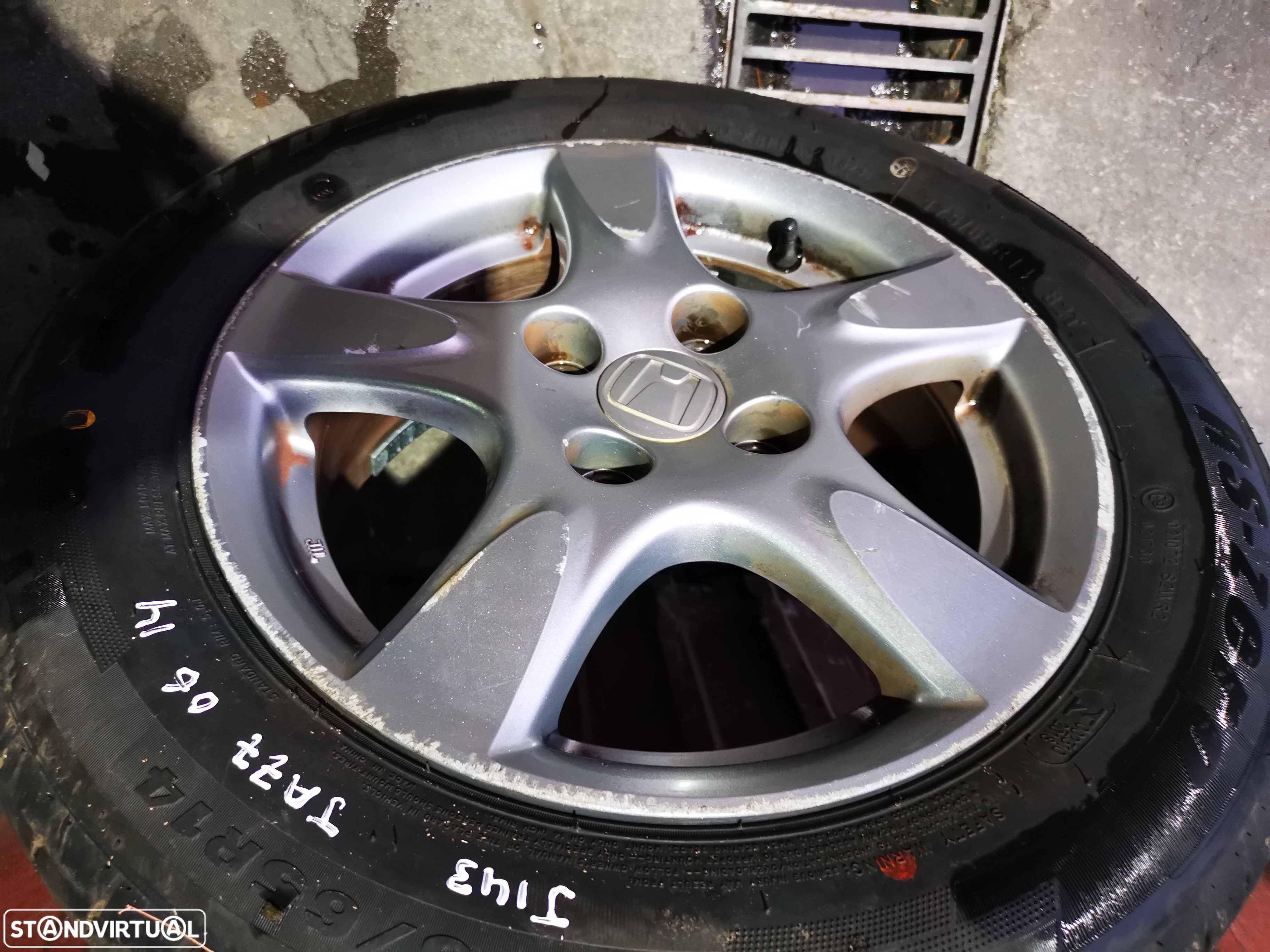 HONDA JAZZ JANTE 14 POLEGADAS (UNIDADE) - J143 - 4
