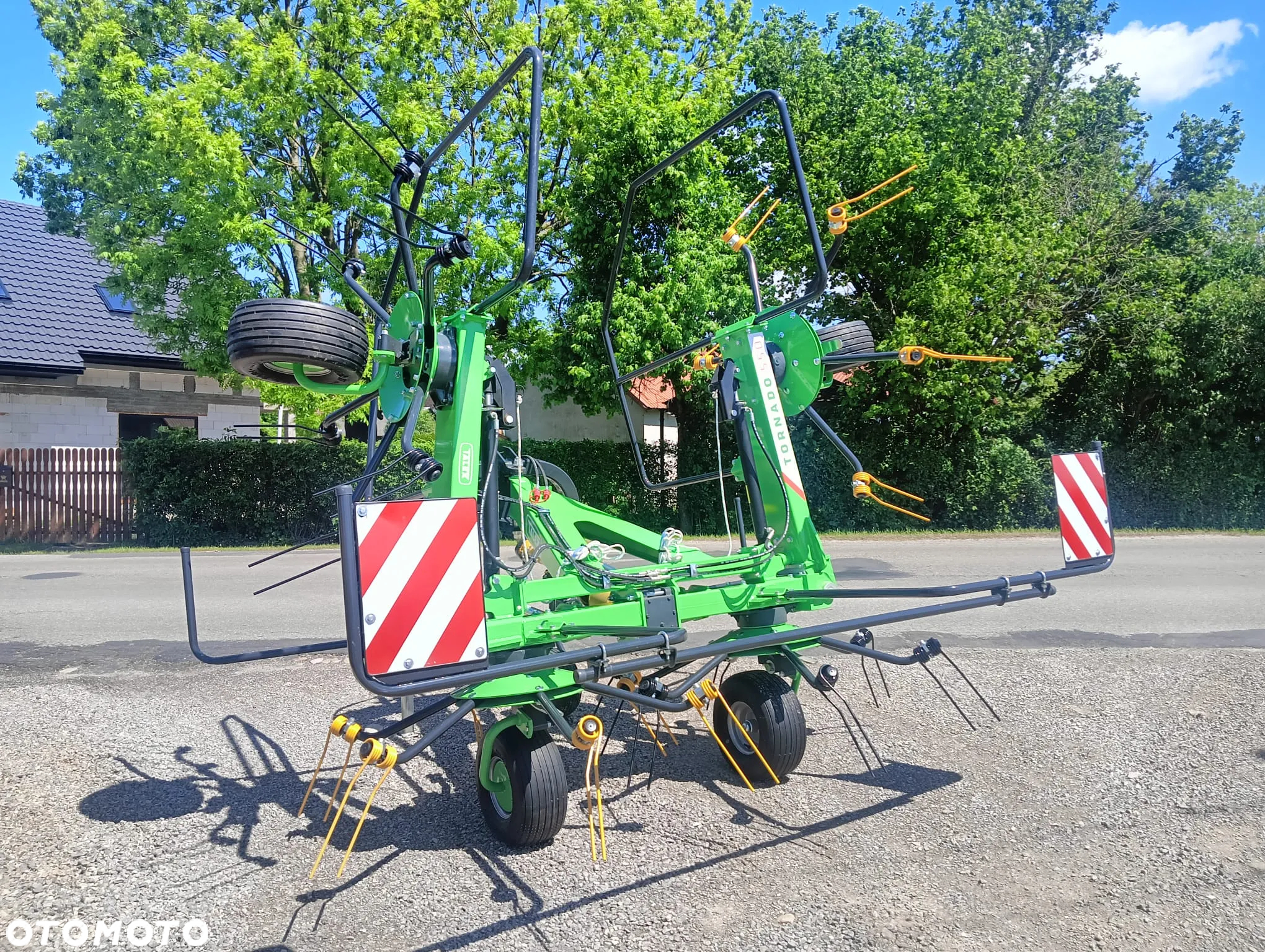 Przetrząsacz TORNADO 5,50 TALEX 4-wirniki przetrząsarka karuzelowa !! - 9