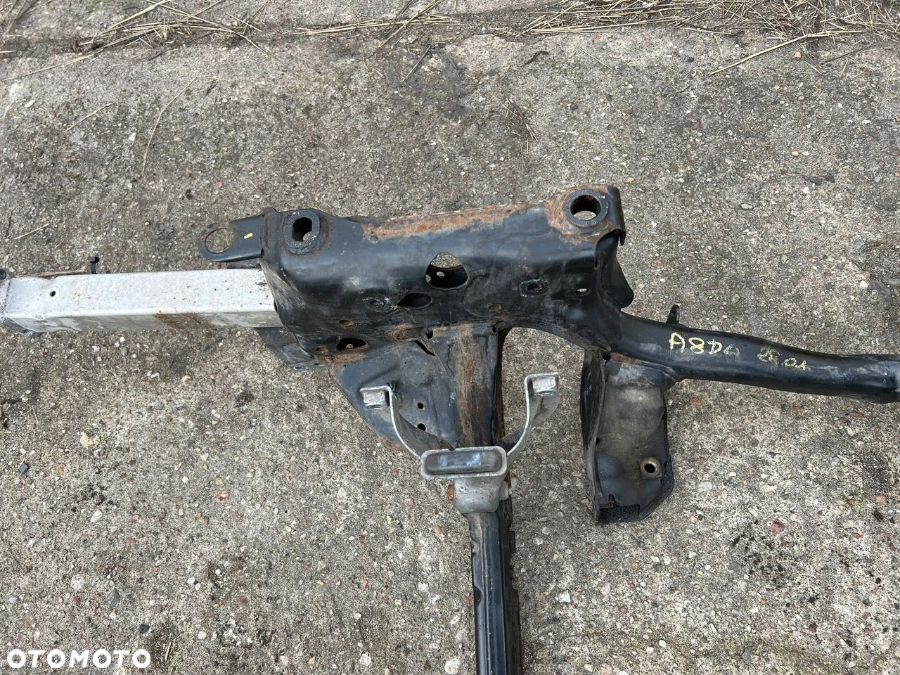 AUDI A8 D4 SANKI PRZEDNIE WÓZEK KOŁYSKA PRZÓD 4H0399315AE - 9