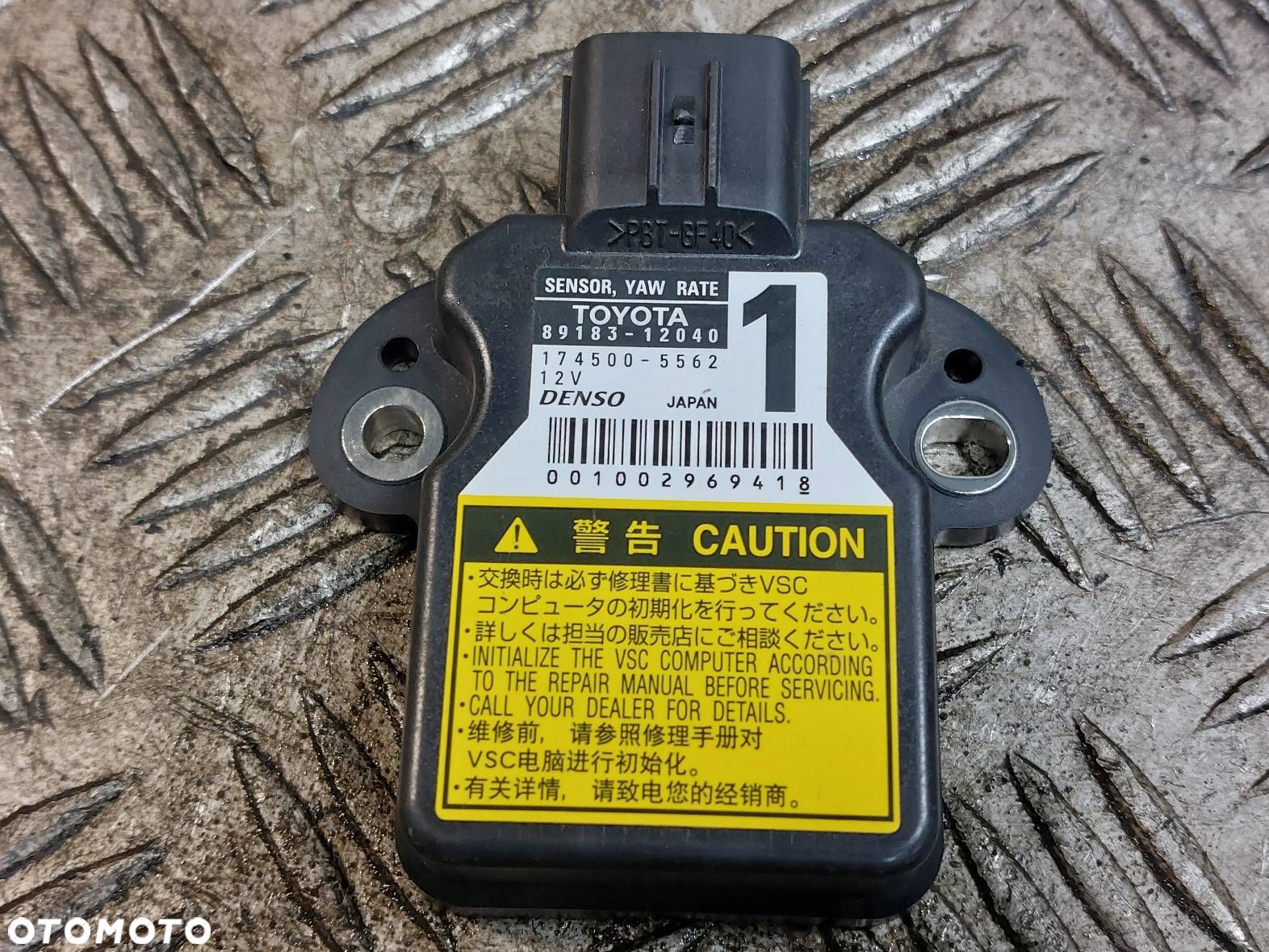 CZUJNIK KĄTA SKRĘTU CZUJNIK ODCHYLENIA LEXUS IS II 89183-12040 - 1