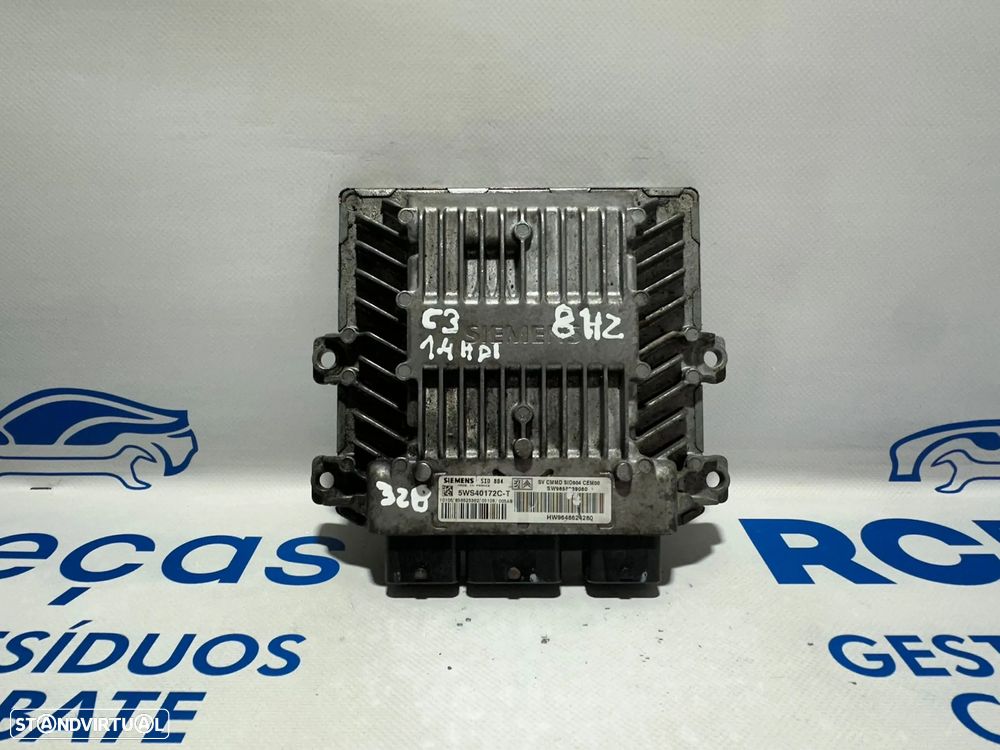 .Centralina Motor Siemens PSA Peugeot Citroen 1.4 HDi 8HX 8HZ 9648624280 5WS40110C-T 2002 - 2016 - 1