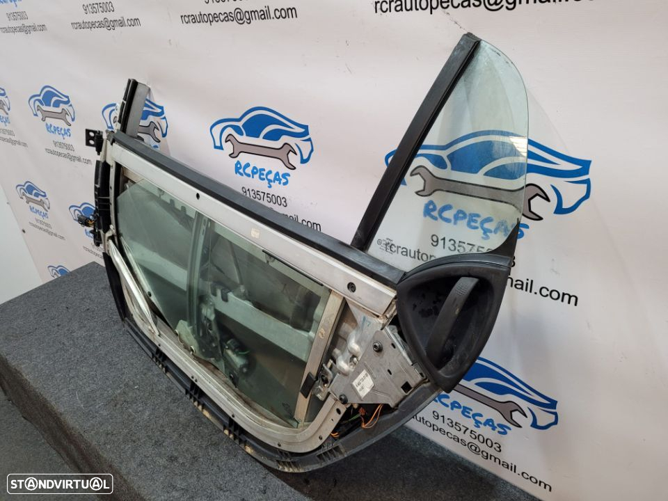 PORTA FRENTE FRONTAL ESQUERDA SMART FORTWO 450 FECHO ELEVADOR MOTOR PUXADOR VIDRO - 2