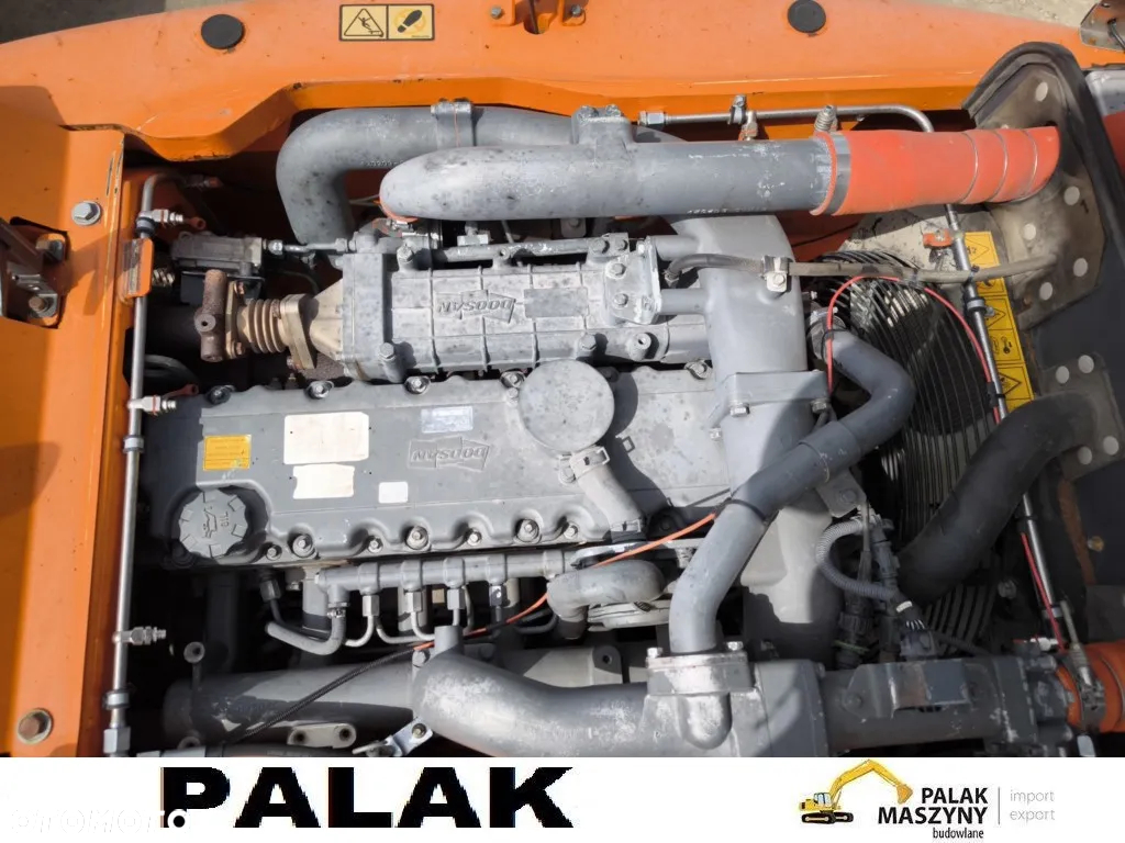 Doosan Koparka kołowa  DOOSAN DX160 W-3  +ROTATOR ,2014 rok - 21