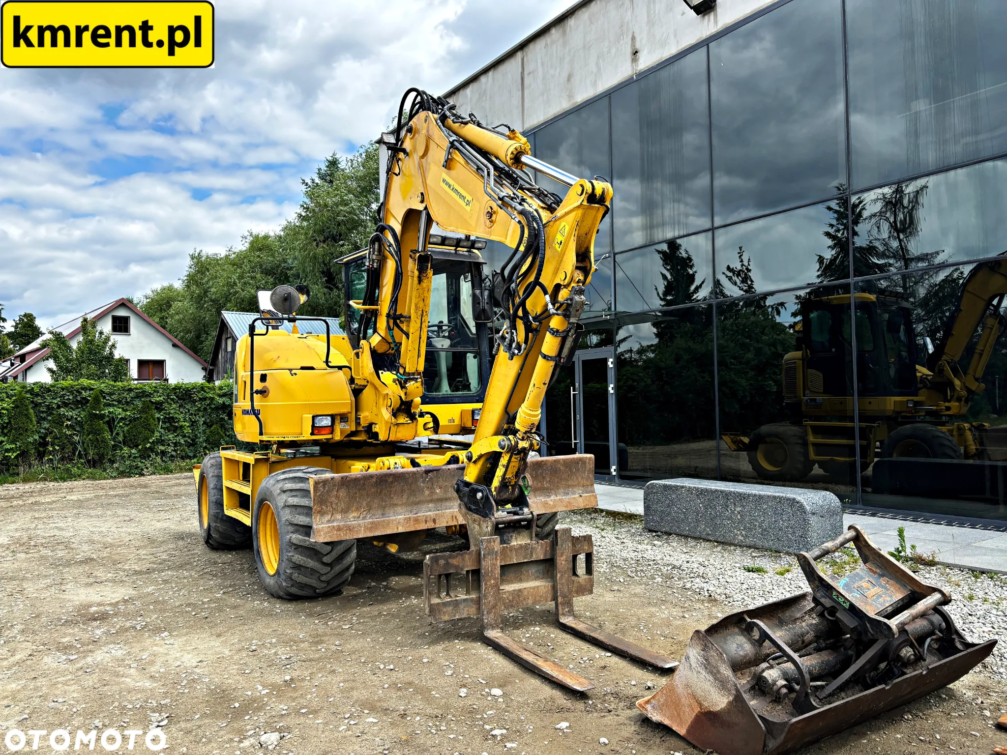 Komatsu PW 118 MR-8 KOPARKA KOŁOWA 2015R. | 110 CAT 312 313 , LIEBHER A 310 311 312 JCB JS 130 - 7