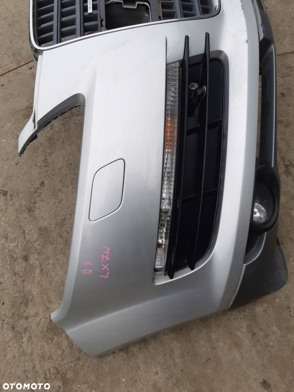 AUDI Q7 4L LX7W ZDERZAK PRZEDNI GRILL ATRAPA PRZÓD - 7