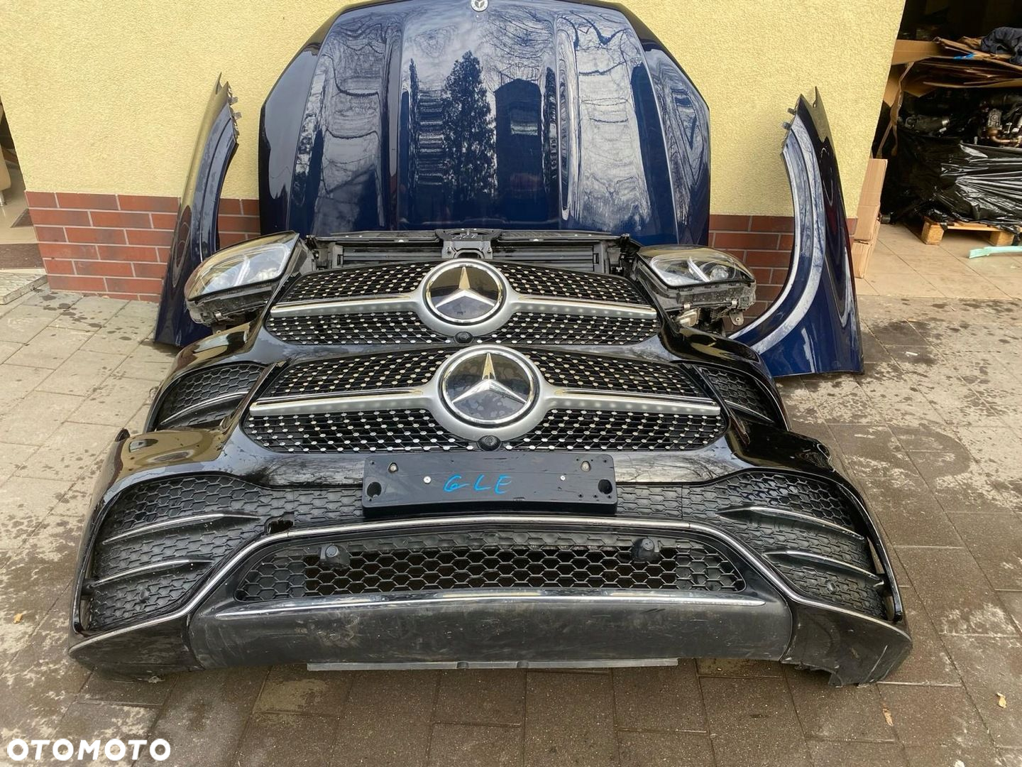 Zderzak maska pas lampa Mercedes GLE 167 SUV PAKIET AMG - 2