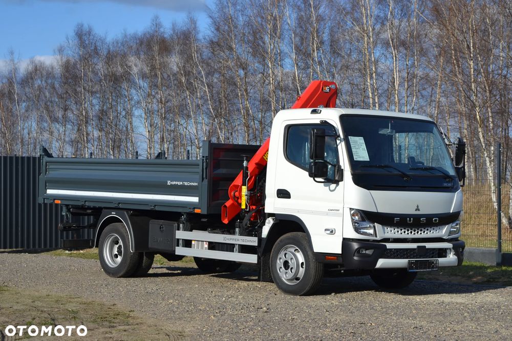 FUSO Mitsubishi Canter 9C18 AMT 3-stronny Wywrot Żuraw Dźwig HDS Wywrotka - 7