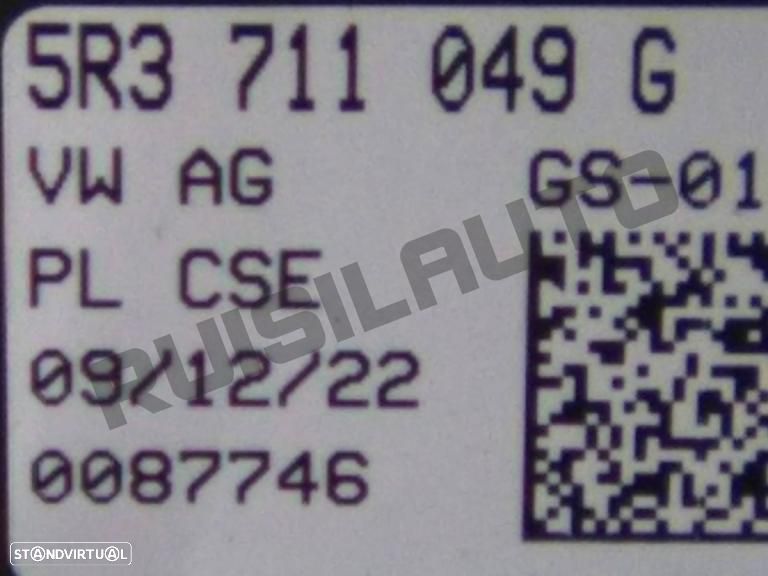 Seletor 5r371_1049g Skoda Fabia Iv (pj) [2019_2024] 1.0 Tsi - 4