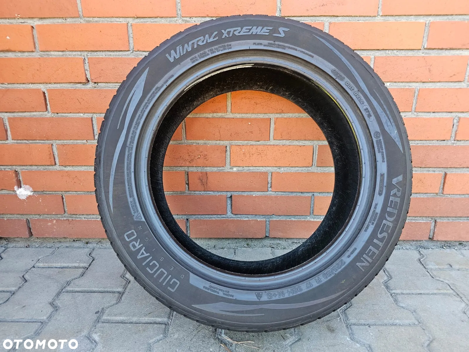 (O148) 225/50R17 98H 7,4mm 15r XL / Vredestein Wintrac Xtreme S - 4