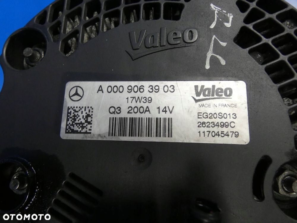 MERCEDES E KLASA W213 W253 W205 2.0 CDI ALTERNATOR - 4