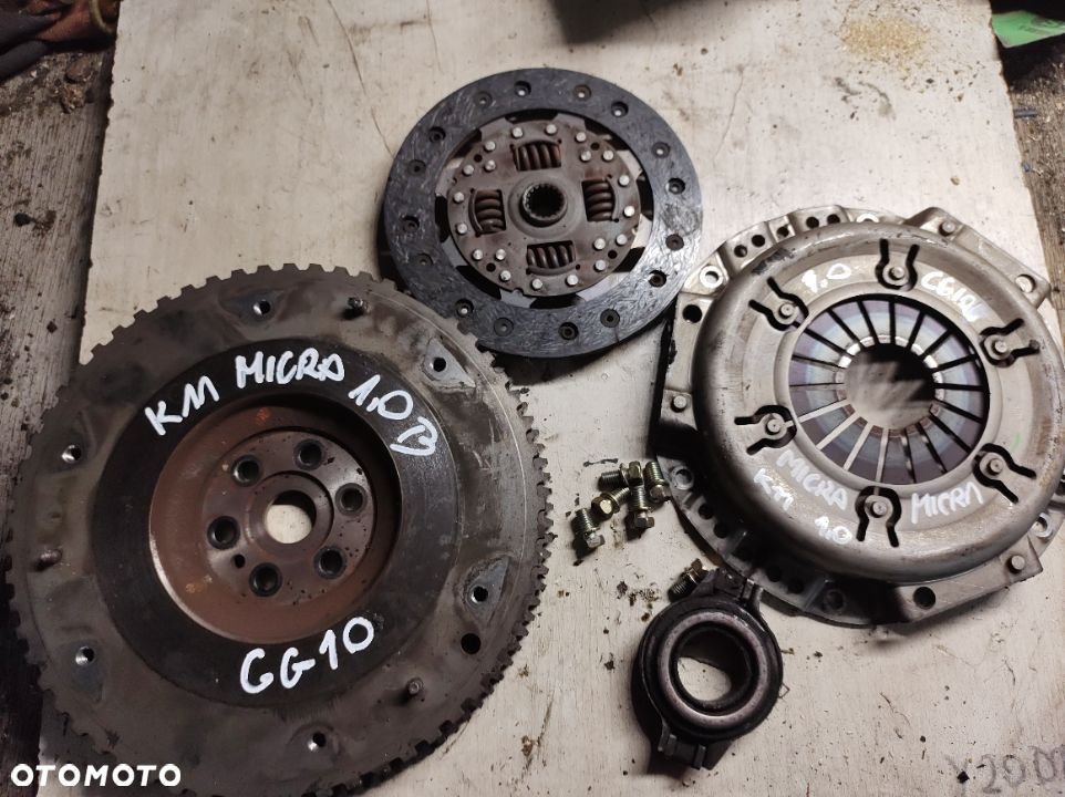 Nissan Micra K11 koło zamachowe 1,0 16v sprzęgło kompletne automat - 3