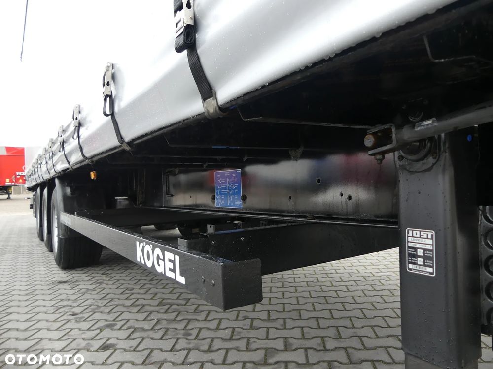 Kögel FIRANKA / MEGA / DACH PODNOSZONY / OŚ PODNOSZONA / - 21