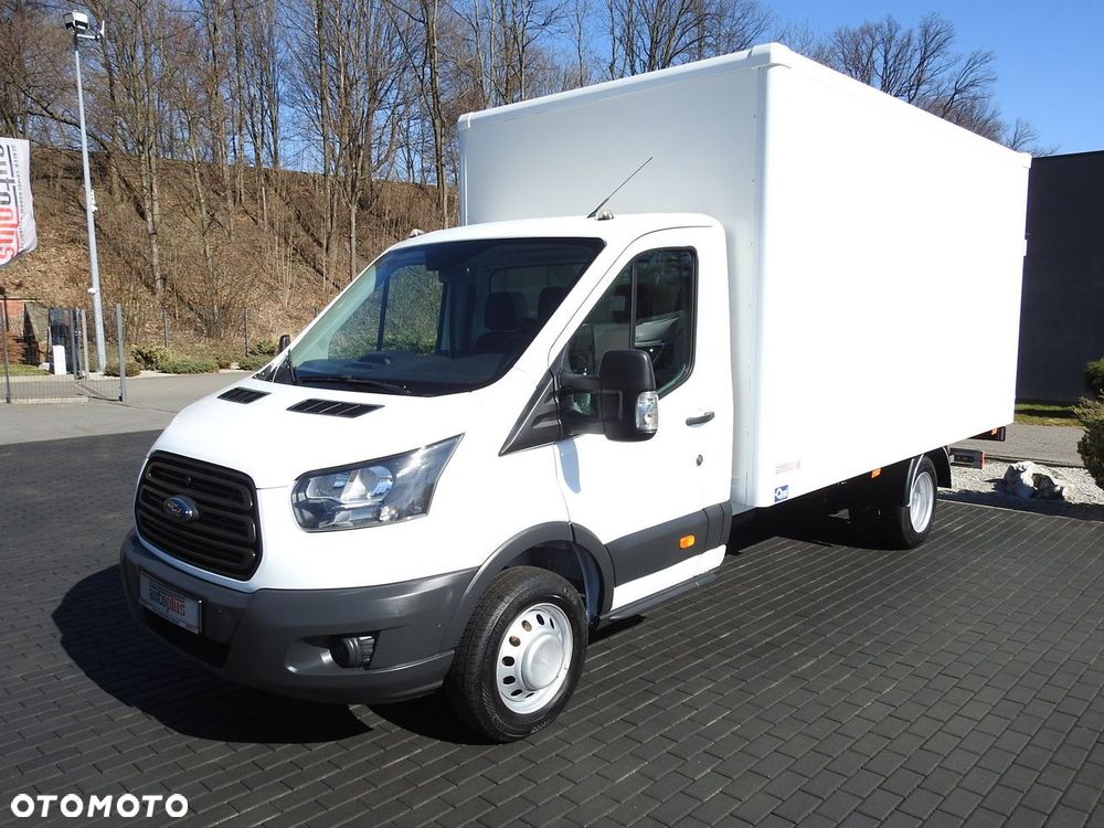 Ford TRANSIT  KONTENER WINDA 8 PALET BLIŹNIACZE KOŁA KLIMATYZACJA  130KM - 7