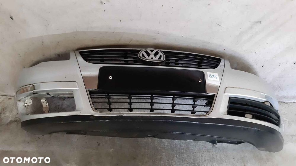 ^ ZDERZAK PRZÓD PRZEDNI VW VOLKSWAGEN PASSAT B6 LA7W SREBRNY - 1
